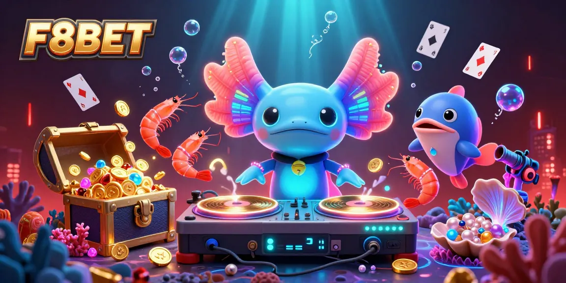 Engage in exhilarating gameplay at F8BET with vibrant characters and underwater casino action featuring treasures and games.