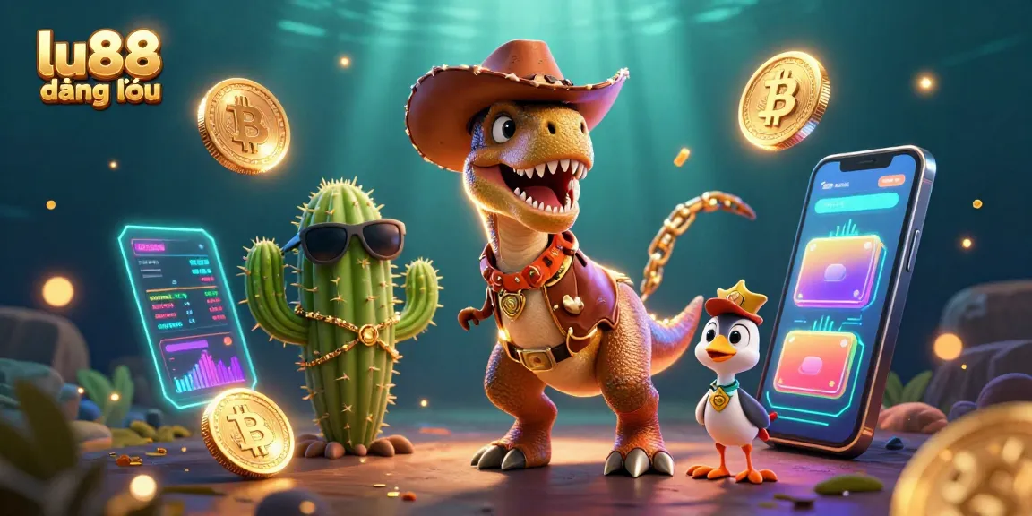 Engage in thrilling gaming adventures with lu88 đăng nhập in this vibrant casino-themed scene.