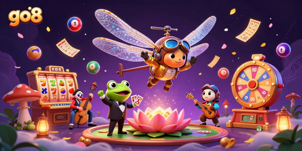Experience the thrill at go8 with vibrant slot machines and a lively casino scene.
