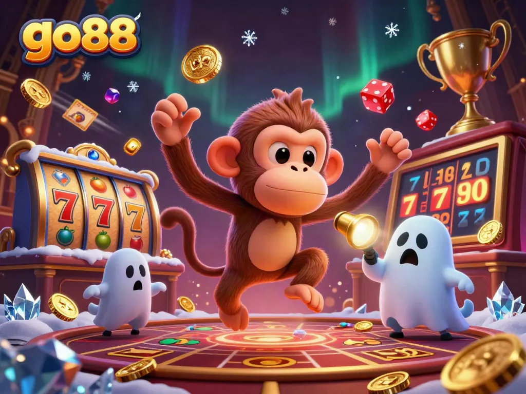 Engage with go88's thrilling slots experience amidst a vibrant casino atmosphere.