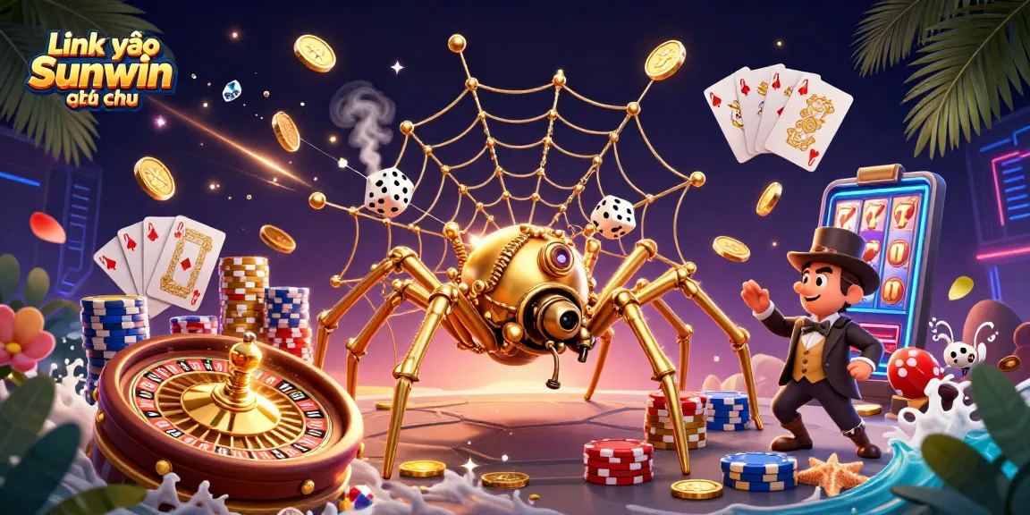 Engage with the exhilarating Link vào Sunwin chính thức through a rich casino experience illustrated in dynamic 3D.