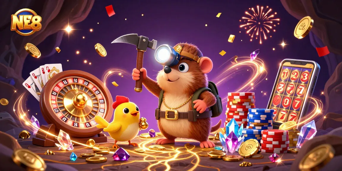 Experience thrilling wins at NH 88 with vibrant casino adventures featuring gold and gems.